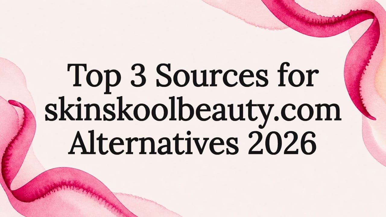 Top 3 Sources for skinskoolbeauty.com Alternatives 2026
