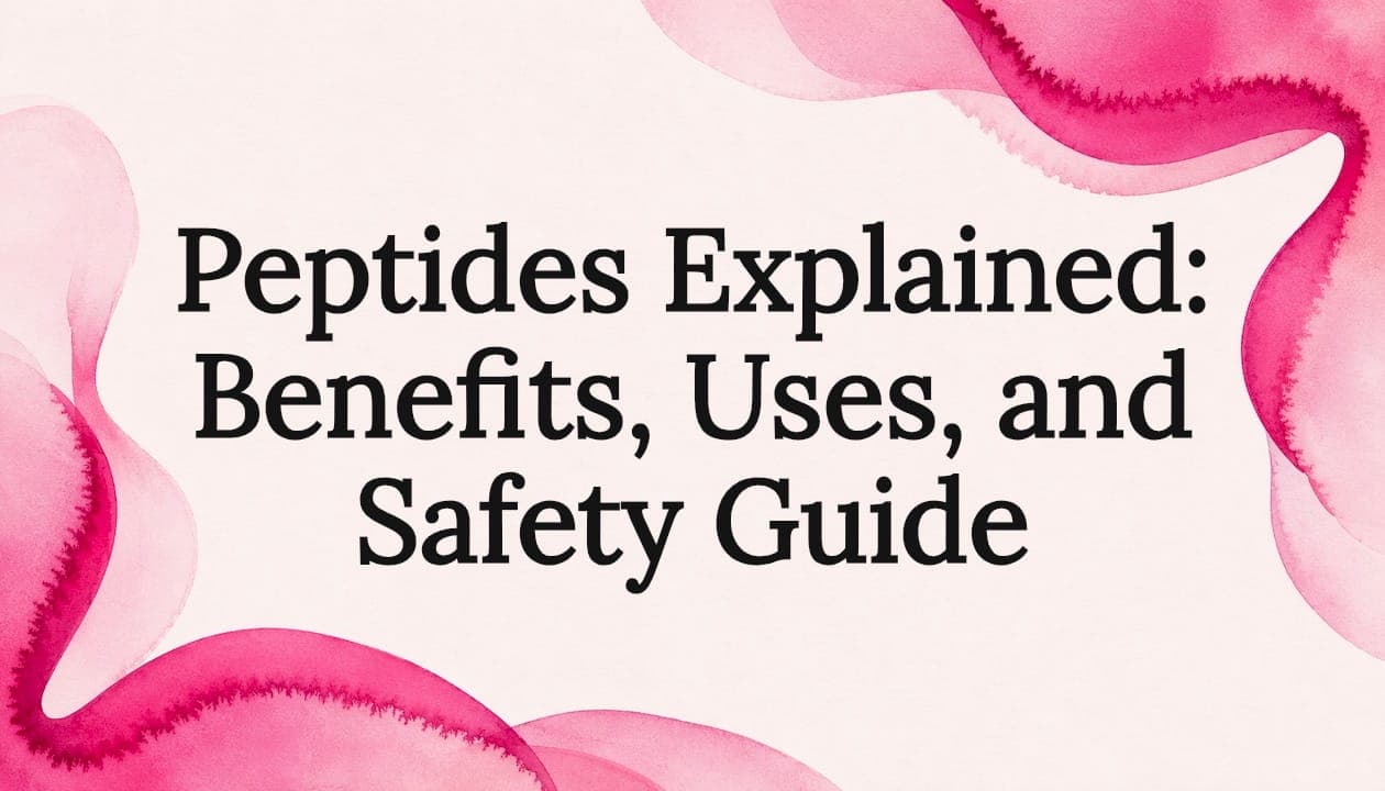Peptides Explained: Benefits, Uses, and Safety Guide