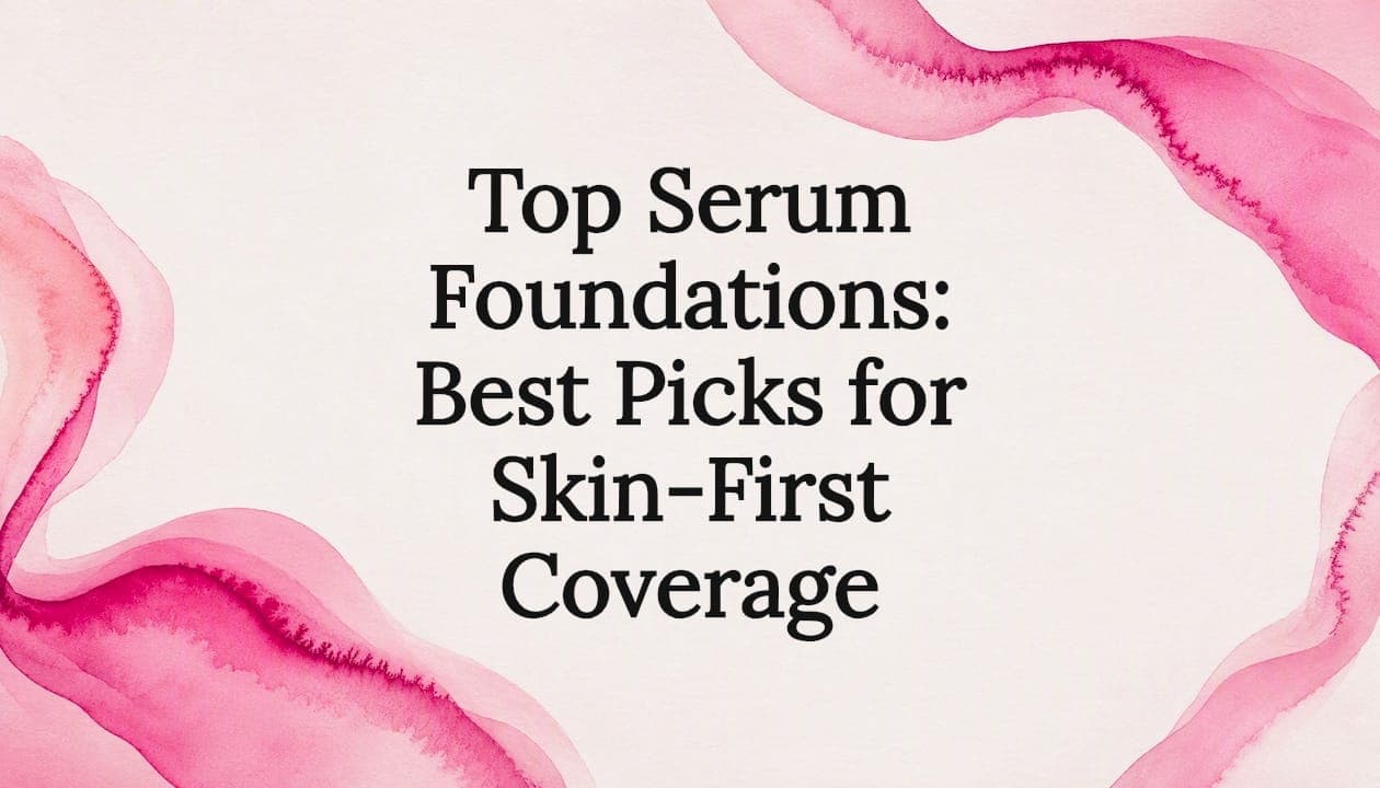 Top Serum Foundations: Best Picks for Skin-First Coverage