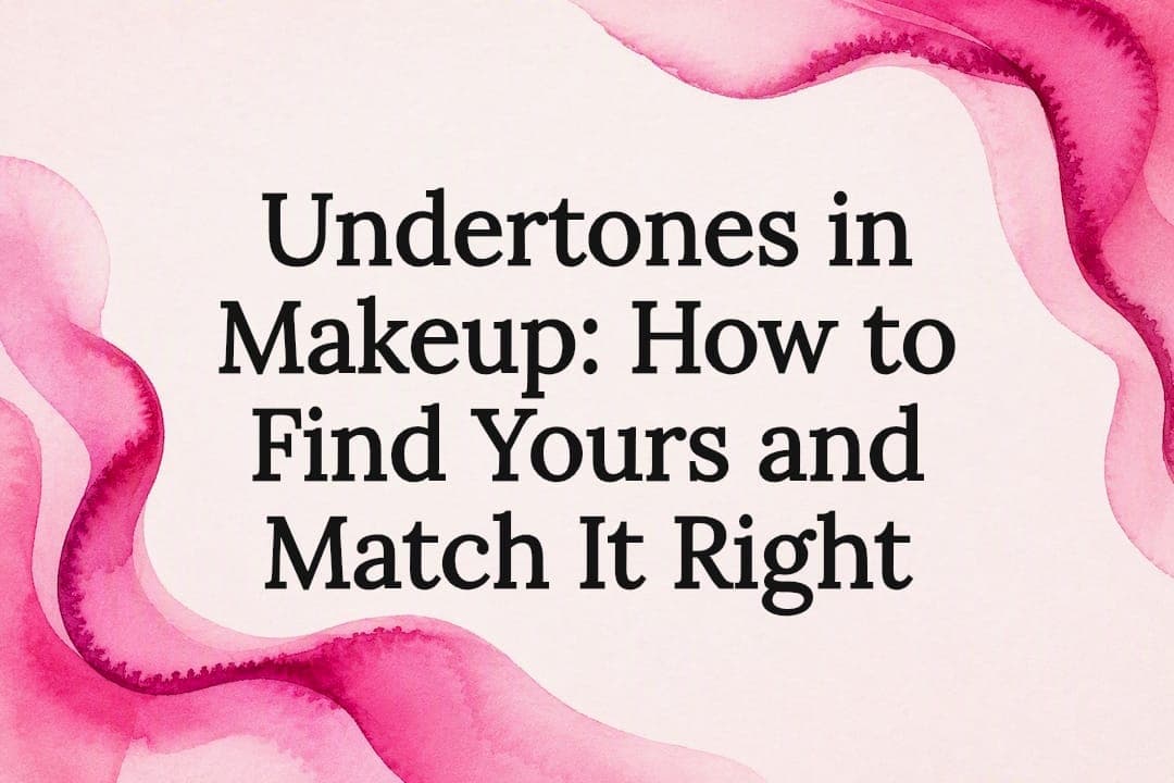 Undertones in Makeup: How to Find Yours and Match It Right
