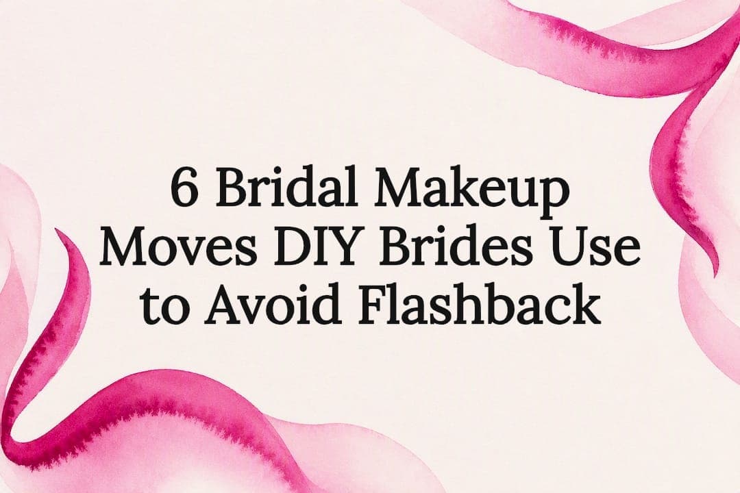 6 Bridal Makeup Moves DIY Brides Use to Avoid Flashback
