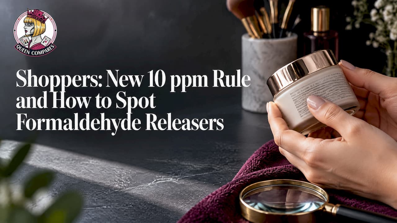 Shoppers: New 10 ppm Rule and How to Spot Formaldehyde Releasers