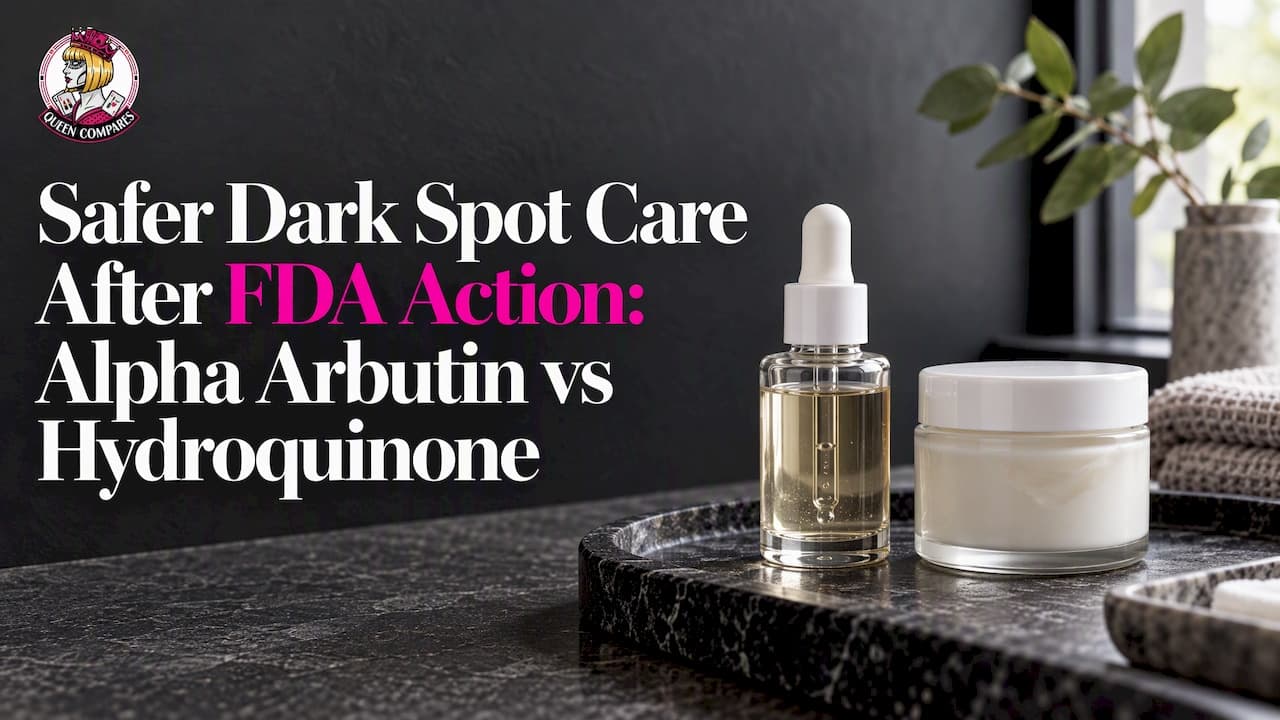 Safer Dark Spot Care After FDA Action: Alpha Arbutin vs Hydroquinone