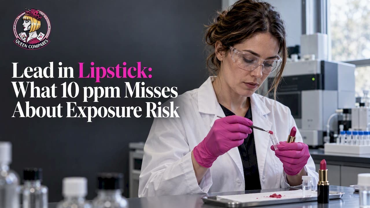 Lead in Lipstick: What 10 ppm Misses About Exposure Risk