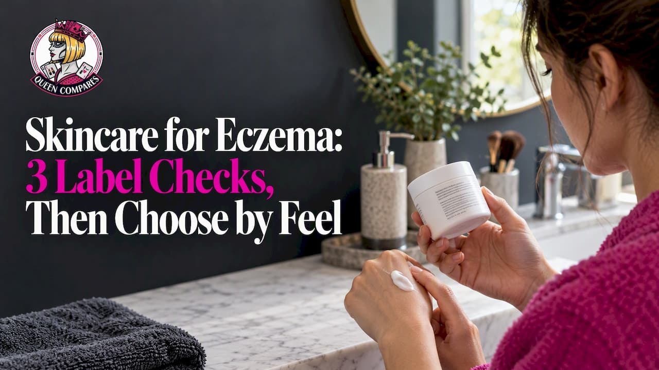 Skincare for Eczema: 3 Label Checks, Then Choose by Feel