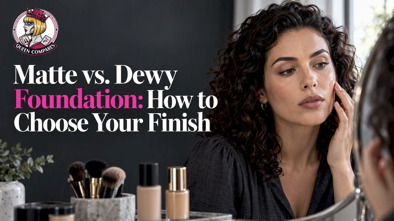Matte vs. Dewy Foundation: How to Choose Your Finish